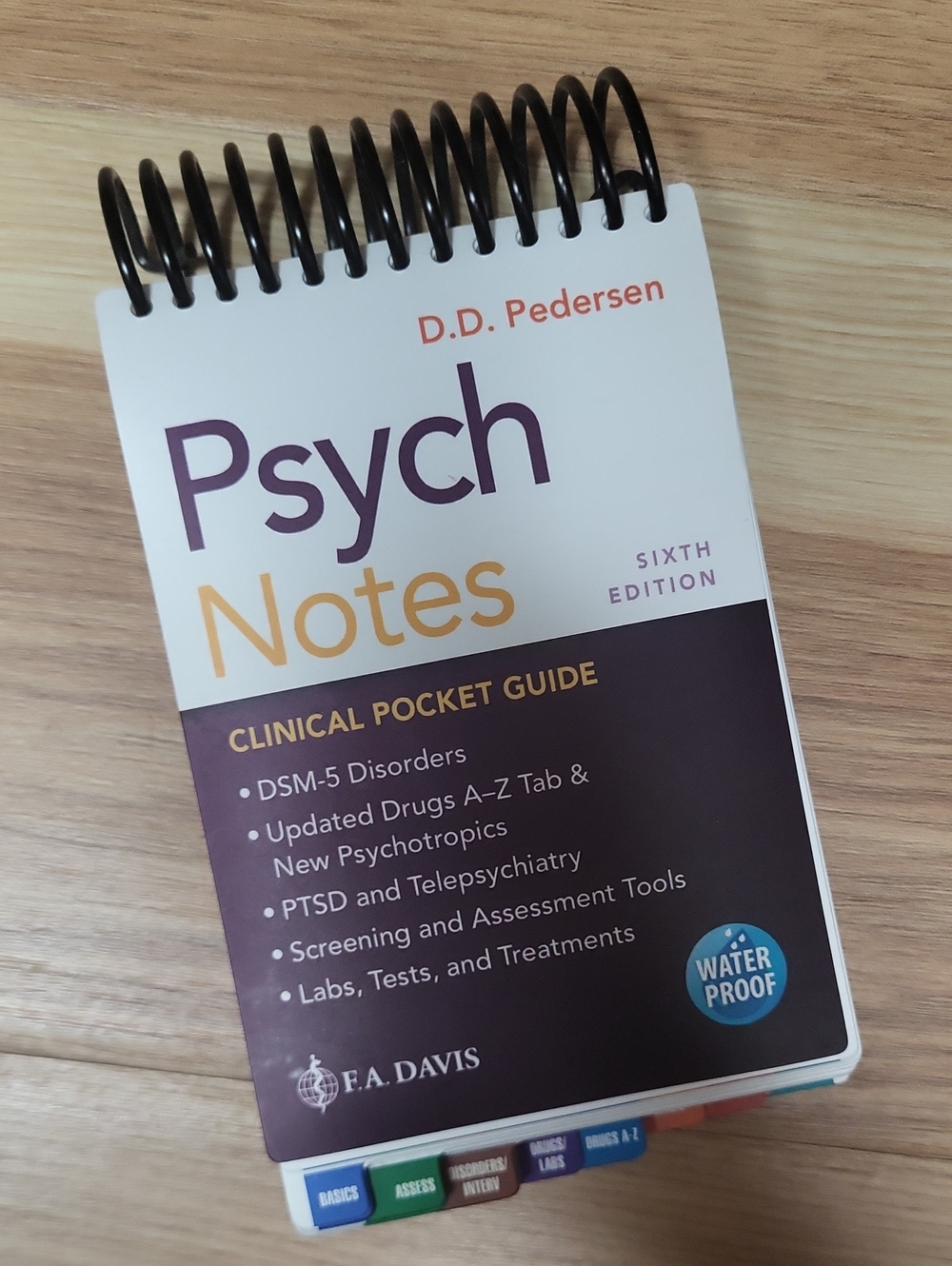 F.A. DAVIS Psych Notes Clinical Pocket Guide